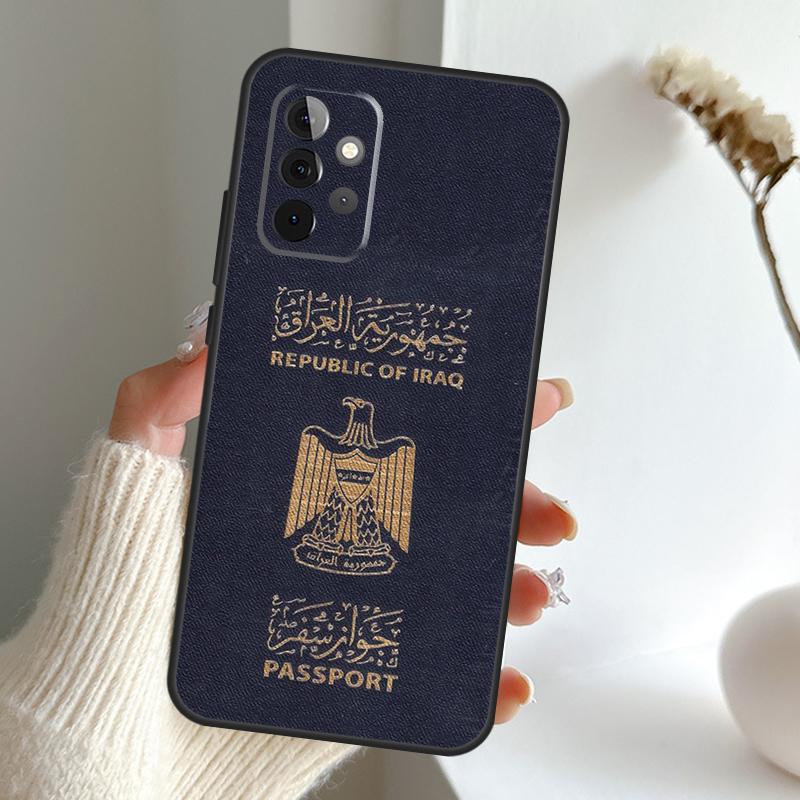 Iraqi Iraq Flag Case For Samsung Galaxy A16 A55 A06 A05 A36 A26 A54 A34 A14 A22 A32 A52 A35 A15 A53 A13 A56