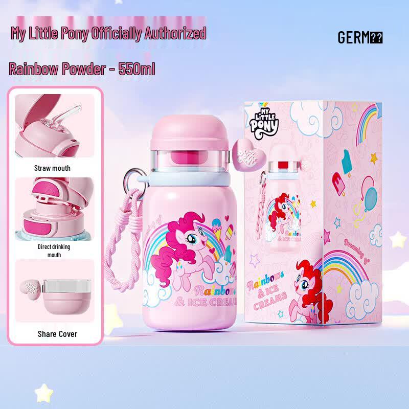 Germ My Little Pony 550ml Kids Insulated Bottle