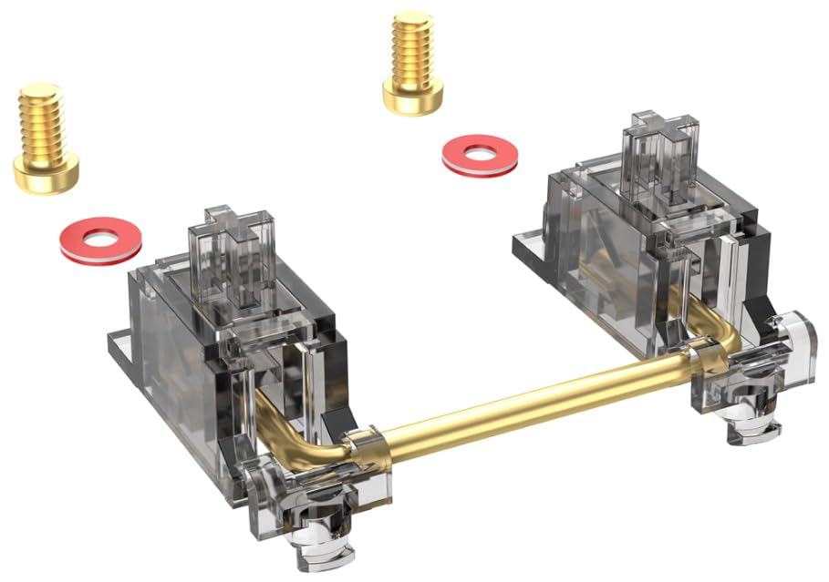 

Стабілізатор DUROCK V3 Smokey Black для механічної клавіатури з сумісними перемикачами CherryMX