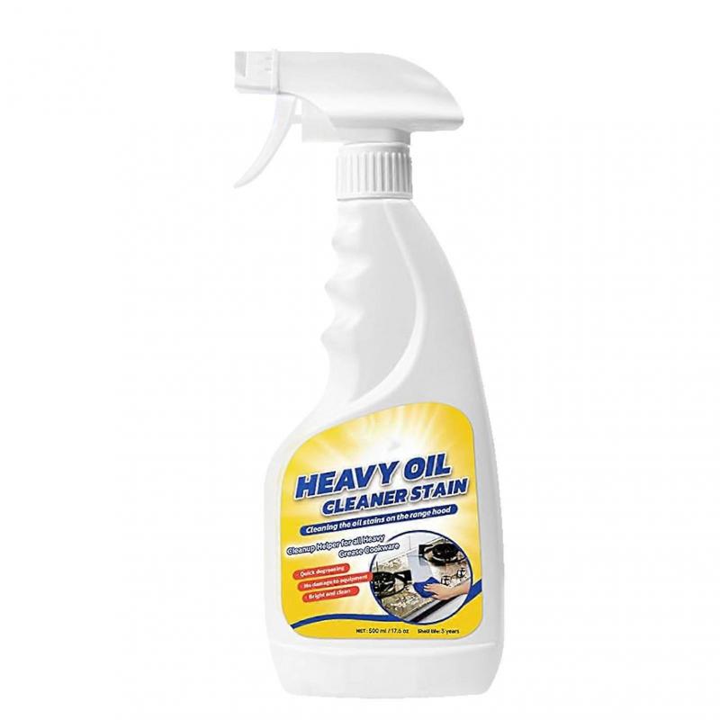 Kraftfull Rengöringsspray för Oljefläckar - Snabbtverkande Avfettningsmedel för Köksfett på Spiskåpor & Köksredskap