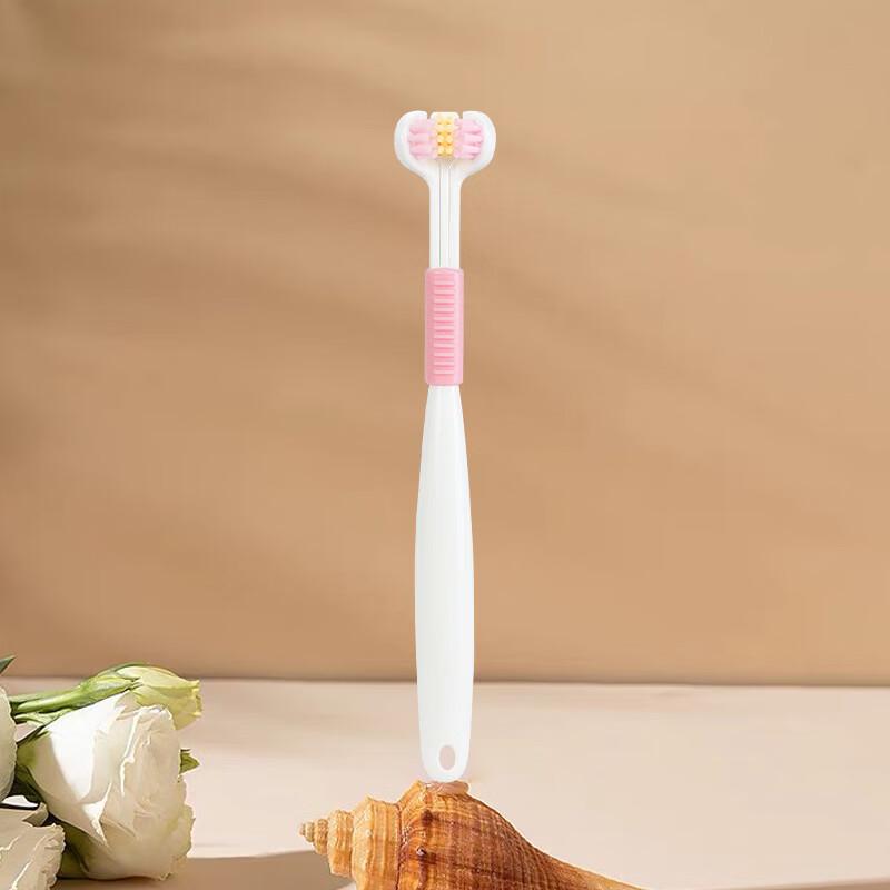 YALINNA Children's Triple-Sided Soft Bristle Toothbrush