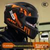 Certified Electric Motorcycle Helmet: Winter-Warm, Full-Face, Stylish, Unisex, All-Season Safety Helmet