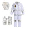 Entzückender Astronauten-Overall für Kinder – Weißer Raumanzug für Rollenspiele oder Halloween.