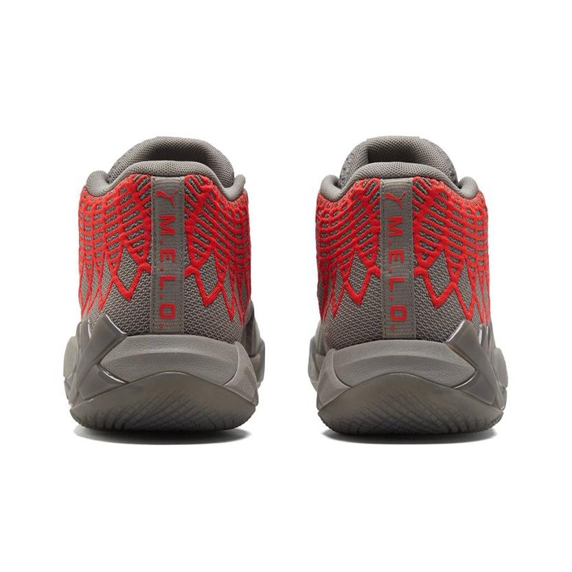 Puma MB.01 Rock Ridge Red Zapatillas para Hombre Marrón Rojo-Blast 376443-09