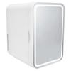 LED Makeup Fridge 8L Mirror Door Mini Fridge Portable Skincare Refrigerator for Car Travel