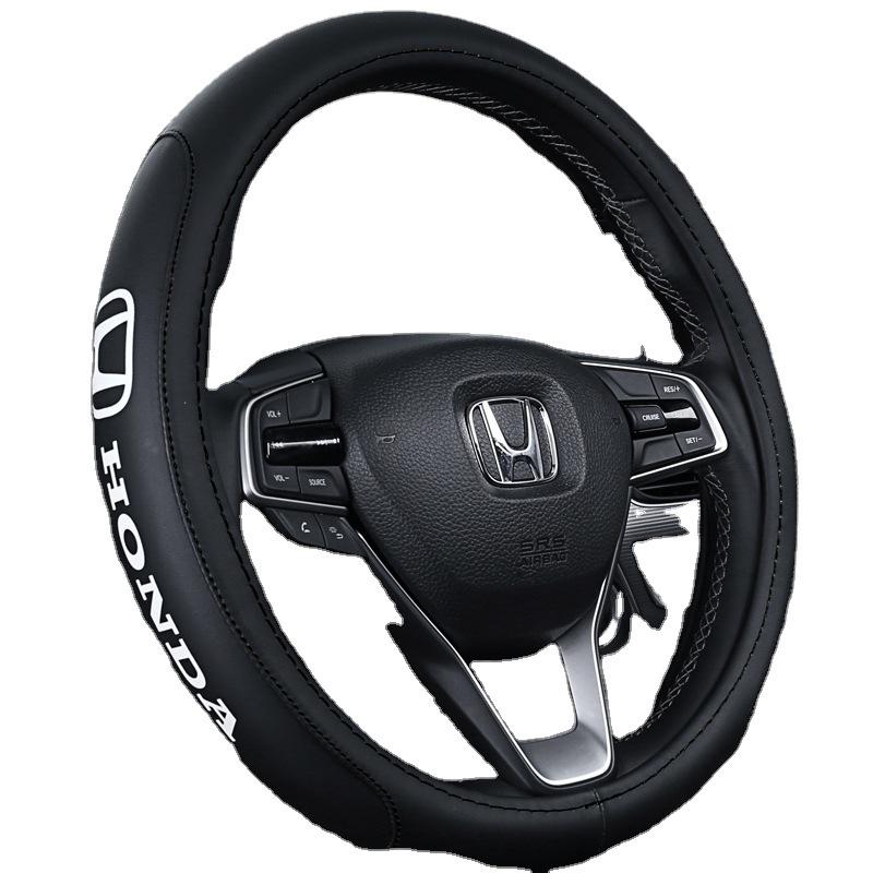 Honda Civic Accord Fit Steering Wheel Cover: Fits Crider, Jade, Odyssey, XRV, Vezel, CRV, Avancier