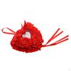 Shaped Crystals Pillow Wedding Ring Bearer Cushion