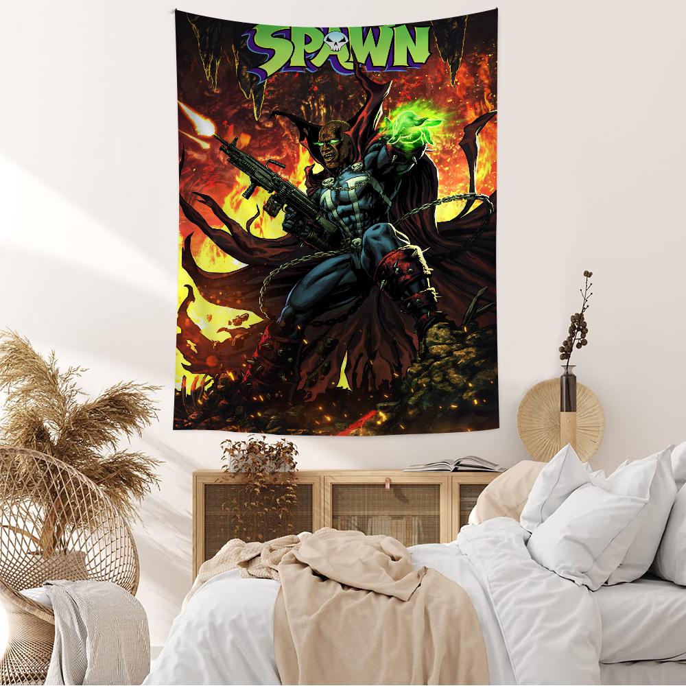 Horror Movie SSpawn Hanging Bohemian Tapestry Bohemian Wall Tapestries Mandala Cheap Hippie Wall Hanging