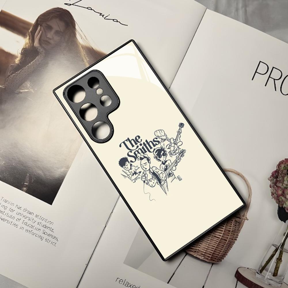 THE SMITHS Rock Ban Phone Case For Samsung Galaxy S26 S25 S24 S23 S22 S20 S21 Edge Ultra Plus Fe Colored Silver Cover