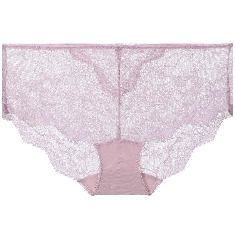 Aimer Women's Sexy Lace Mid-Rise Boy Shorts AM237541