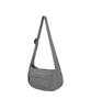 Intersection Bold Pocket Nylon Crossbody Bag [Khakish Grey]