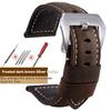 Handgefertigtes Echtlederarmband für Panerai PAM 441/PAM 111/PAM 386, 20mm 22mm 24mm 26mm Herren Luxus-Uhrenarmband Ersatz