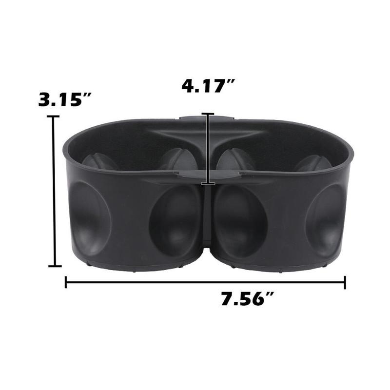 1WV70DX9AA For 2011- Grand Caravan Town & Country Car Front Center Console Cup Holder Liner Ert ABS Accessories