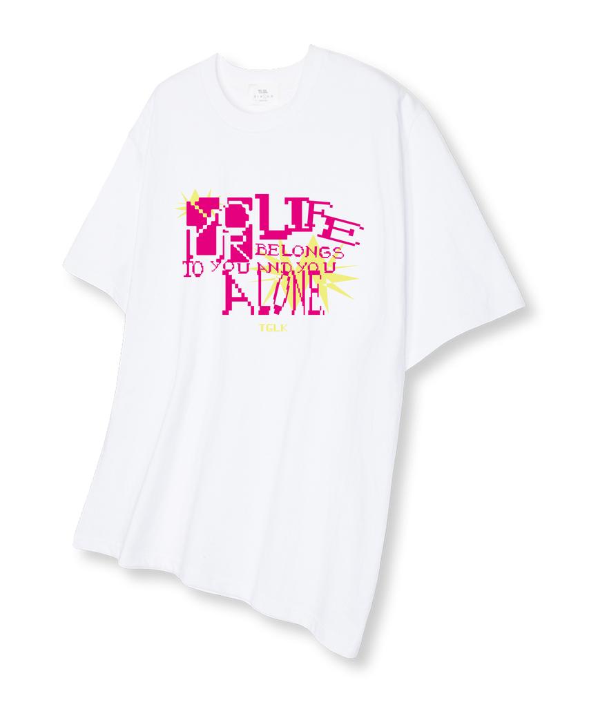 TI.GLAKE To You Oversized Short Sleeve T-Shirt White