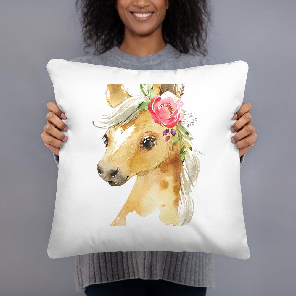 Cute Animal Print Cushion Cover Decor Garden Living Room Children Room Office Pillowcase Car Sofa White Pillow Almofada Cojines