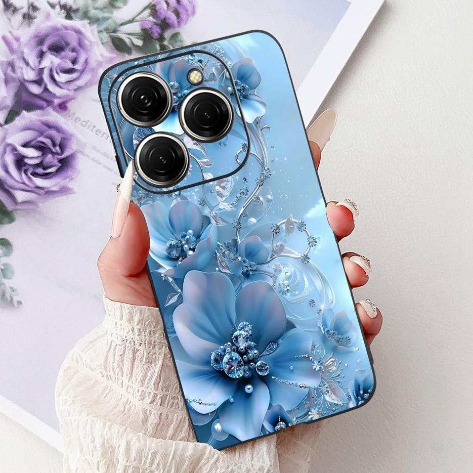 Für Tecno Spark 20 Hülle Spark 20C BG7 BG7n Coole Drachenmuster Hülle Weiche Silikonhülle Für Tecno Spark 20 Pro Spark20 Pro+ Taschen