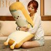 110/130cm Long Plush Bread Pillow Cute Simulation Toast Soft Texture Doll Pillow Cushion Home Decoration Toysets Birthday Present Perfect Gift