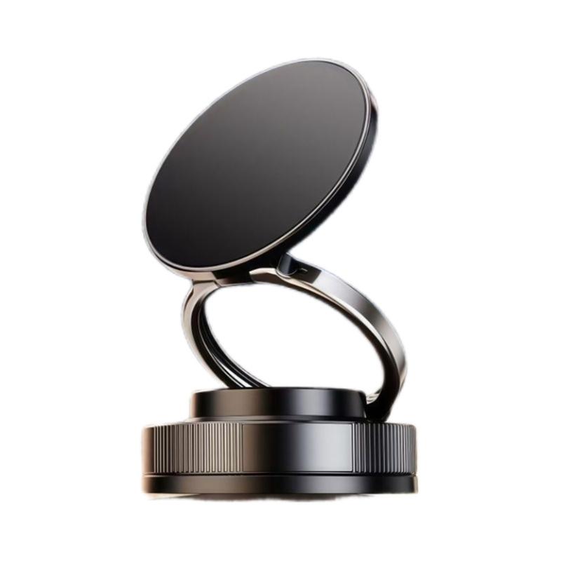 

Car Phone Stand Bracket Rack With Powerful Magnets & Vacuum Suctions Capability for Easy Storage Safe Driving Experience 1