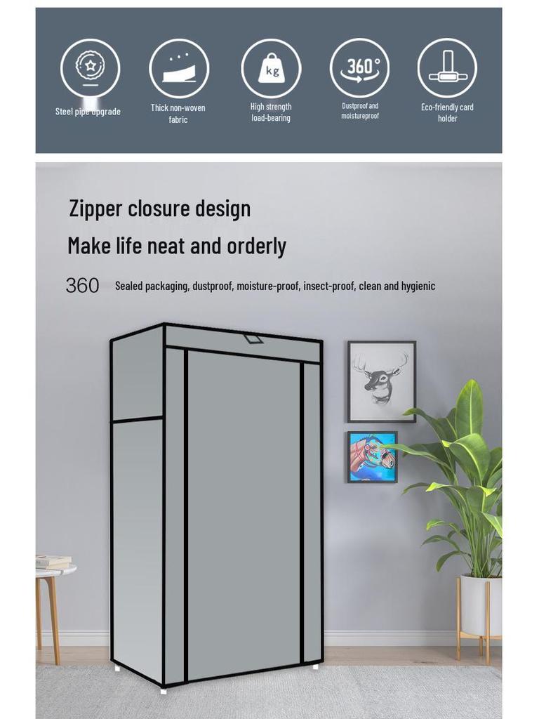 Large Capacity Multi-layer Dustproof Shoe Rack for Home, Rental, or Dormitory