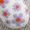Fashion Winter Flower Cotton Slippers Women Soft Faux Fur Warm House Shoes Slipper Woman Non Slip Wear Resistant Plush Slides Lady
