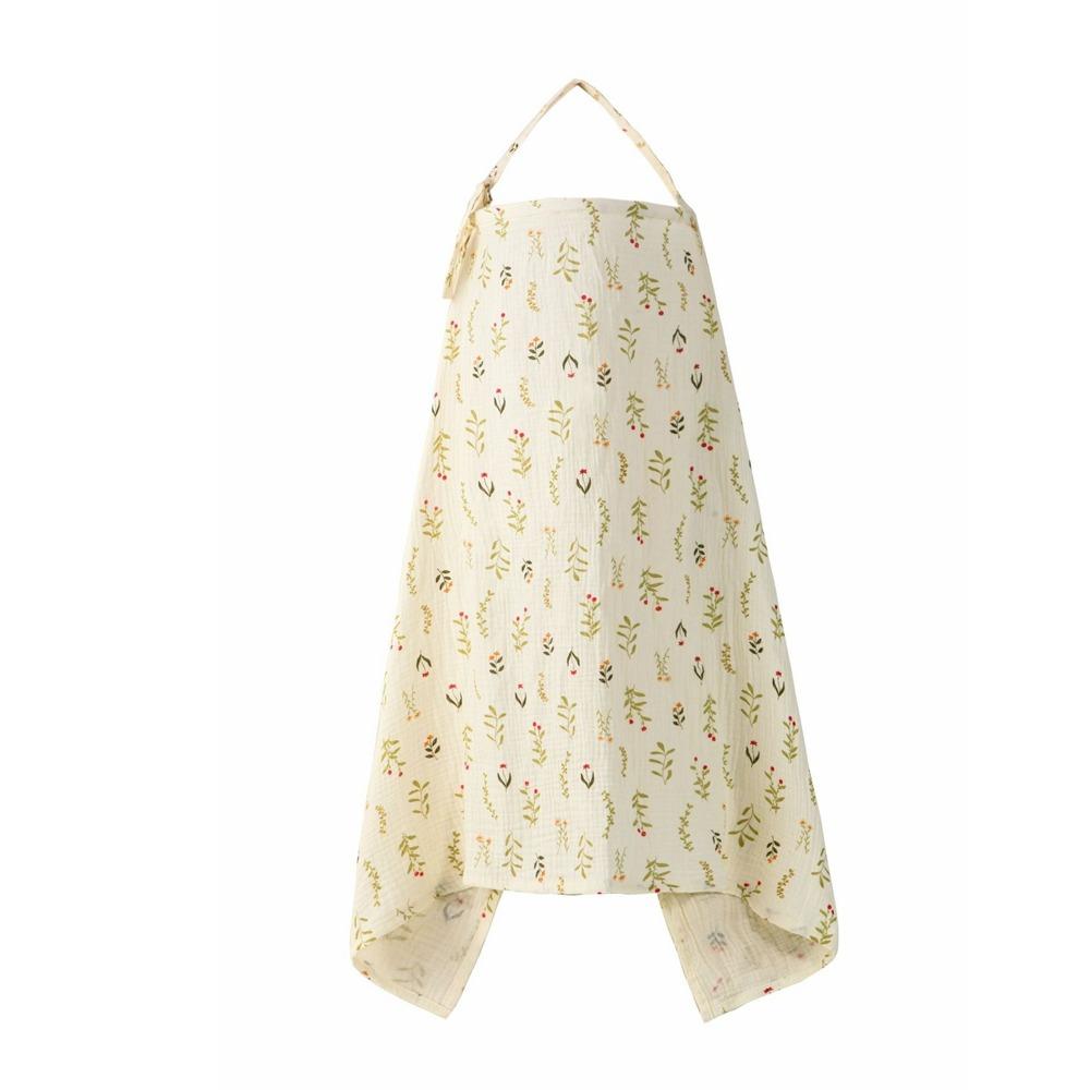 Adjustable Breastfeeding Nursing Cover Cotton Stroller Blanket  Mother Outing Style C