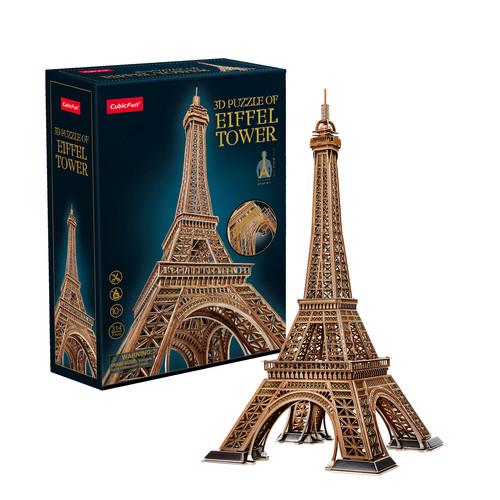 Würfel Spaß Puzzle 3D Großer Eiffelturm 314 Puzzleteile - 97 cm - mc284h
