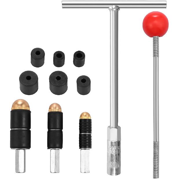 Pipe Water Stopper Kit, Hot-Melt Water Stop Pin Needles for Fast Water Line Pipe Leakage Repairs, Stainless Steel Copper Pipe Water Stopper Tool for