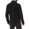 Suede Original Leather Shirt Handmade Stylish Men's Black Casual Genuine Lambskin Soft