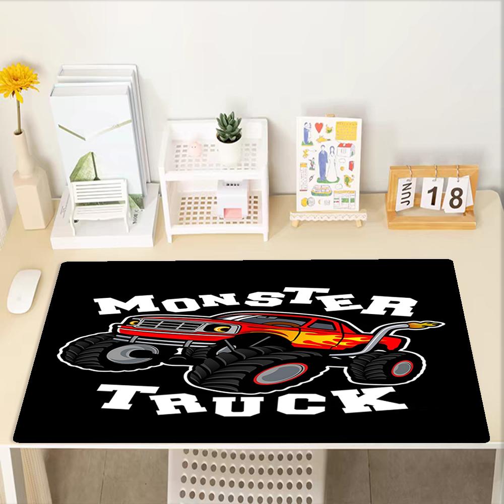 Tappetino Mouse Tema Camion, Base in Gomma Antiscivolo, Multifunzionale per Ufficio e Casa, Perfetto per la Personalizzazione dello Spazio di Lavoro.