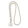 Mobile Phone Lanyard, Crossbody, Pearl Bead Chain, Light Luxury, Rhinestone Pendant, Women's Style, Handmade Bead String