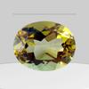Treated Citrine Shade Glass Stone, 2.80 Carat Glass Stones, Yellow Oval Cut Glass Stone, 10x8x5 MM Size.