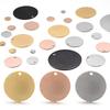 10-20pcs/lot Stainless Steel Blank Charms 6-40mm Round Engraved Pendant Tags for Jewelry Making DIY Necklace Bracelet Dog Tag