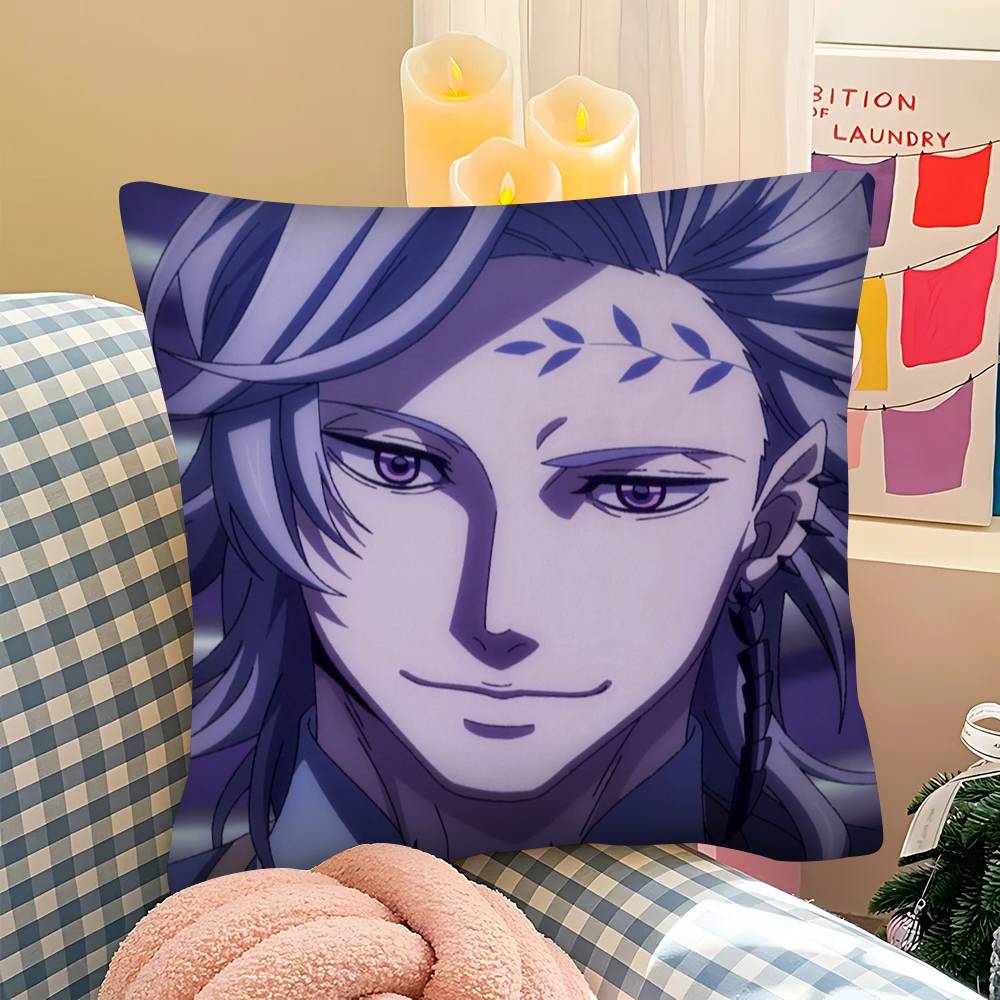 1Pc R-Record Of Ragnarok Anime Pillow Case Fashion Square Pillowcase Bedroom Sofa Room Ins Decoration Leisure
