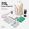 Kawasaki New Badminton Bag Large Capacity Separate Shoe Compartment Double Shoulder Sports Backpack Unisex
