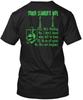Tower Climber Wife Climbers Yes Hes Working No I T-Shirt Made In USA S To 5XL