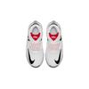 Nike Team Hustle D 8 JDI Fabric Slip Resistant Cushioning Abrasion Resistant Mid Top Basketball Shoes White Black Red AQ9977-100