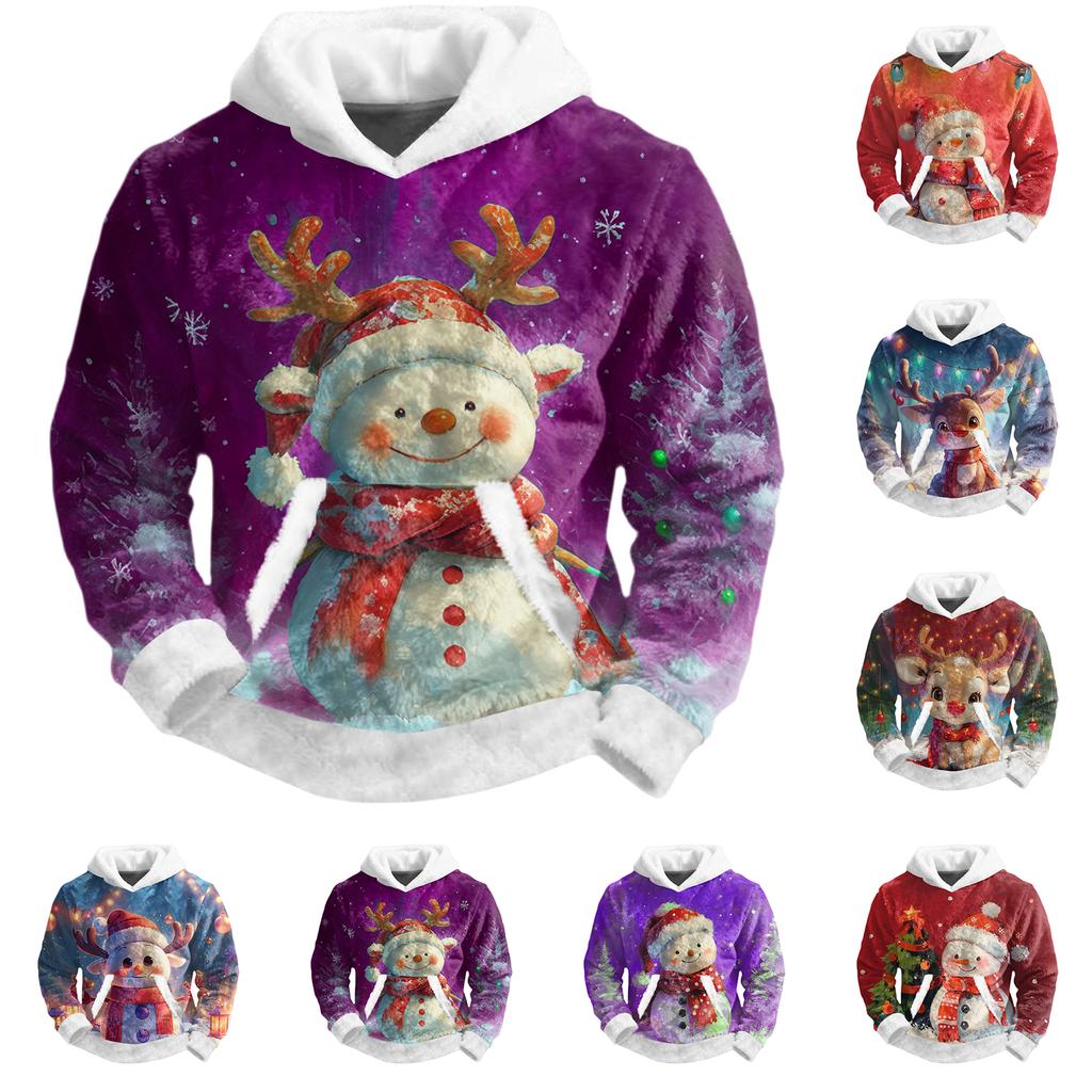 Men's Leisure Fashion Half Zipper Hooded Hood Long Sleeves Hoodie