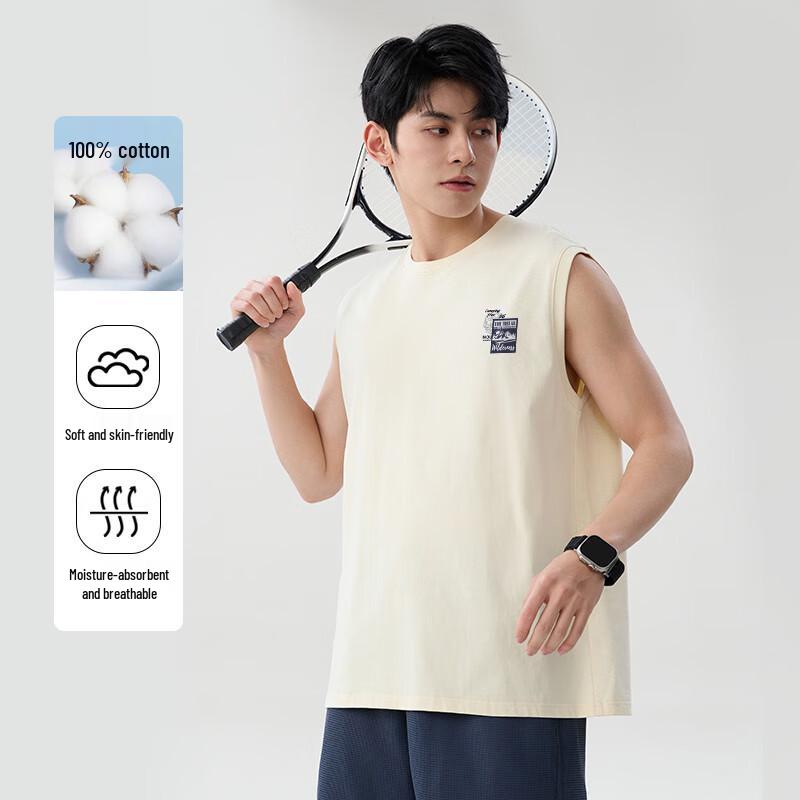 Baleno Men's Summer Cotton Sleeveless Vest