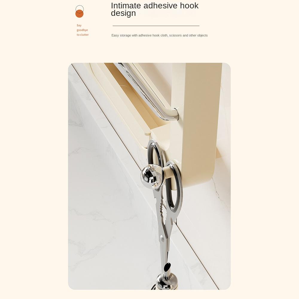 Wall Mounted Pot Lid Holder Punch-Free Pot Lid Rack Practical Pan Cover Storage Holder