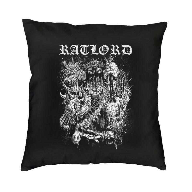 

Cool Darkthrone Bathory Red Eyes Square Throw Pillow Cover Decoration Norwegian Black Metal Band 30x30cm 12x12in