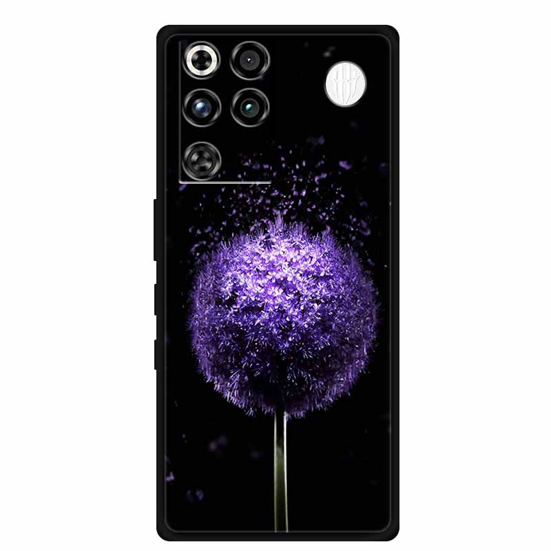Phone Case For ZTE Nubia RedMagic 11 Pro 5G Back Cover Case Black Silicone TPU Soft Coque For Nubia RedMagic 11Pro Funda Capas