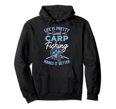 Das Leben ist ziemlich toll Karpfenangeln wird noch besser Hoodie