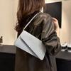 PU Rhinestone Handbag Glitter Ladies Underarm Bag Elegant Evening Banquet Bag  Party