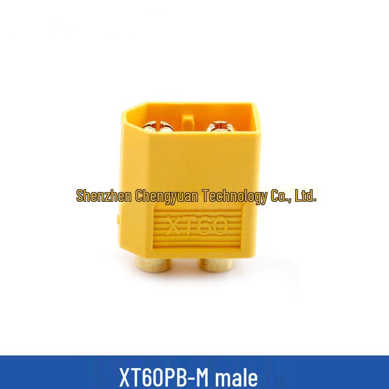XT60PB-F/M Gold-Plated Male & Female High-Current Model Airplane Connectors