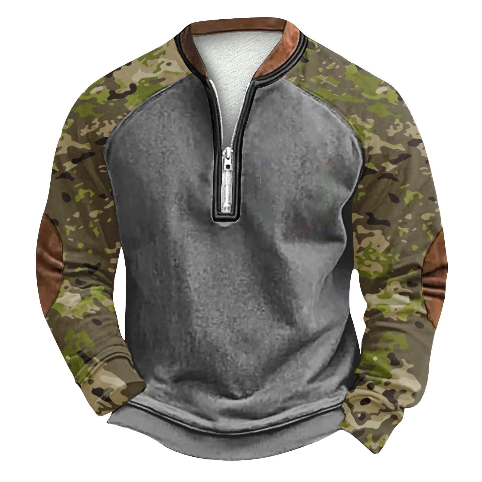 

Мужская зимняя толстовка с пряжкой Мужская толстовка с принтом XXXL