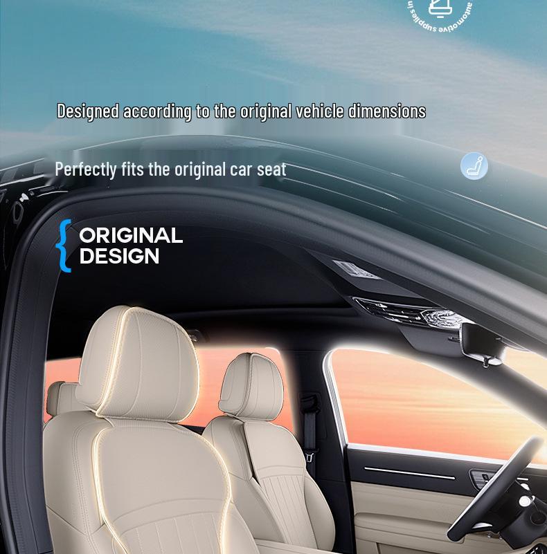 All-Season Ventilated Seat Cushion Cover for GAC AION i60 (2025 Model) - Breathable and Universal Fit.