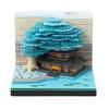 3D Pop-up 2027 Calendar Sticky Notes: Creative Business Souvenir and Paper Carving Ornament