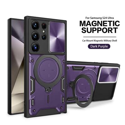 Magnetic Ring Holder Phone Case Shockproof Cover For Samsung Galaxy S24 S23 S22 S21 S20 Plus FE Note 20 Ultra