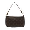 [Pre-Owned] Pochette Monogram Zip Closure PVC Handbag - Good #IJOPJV