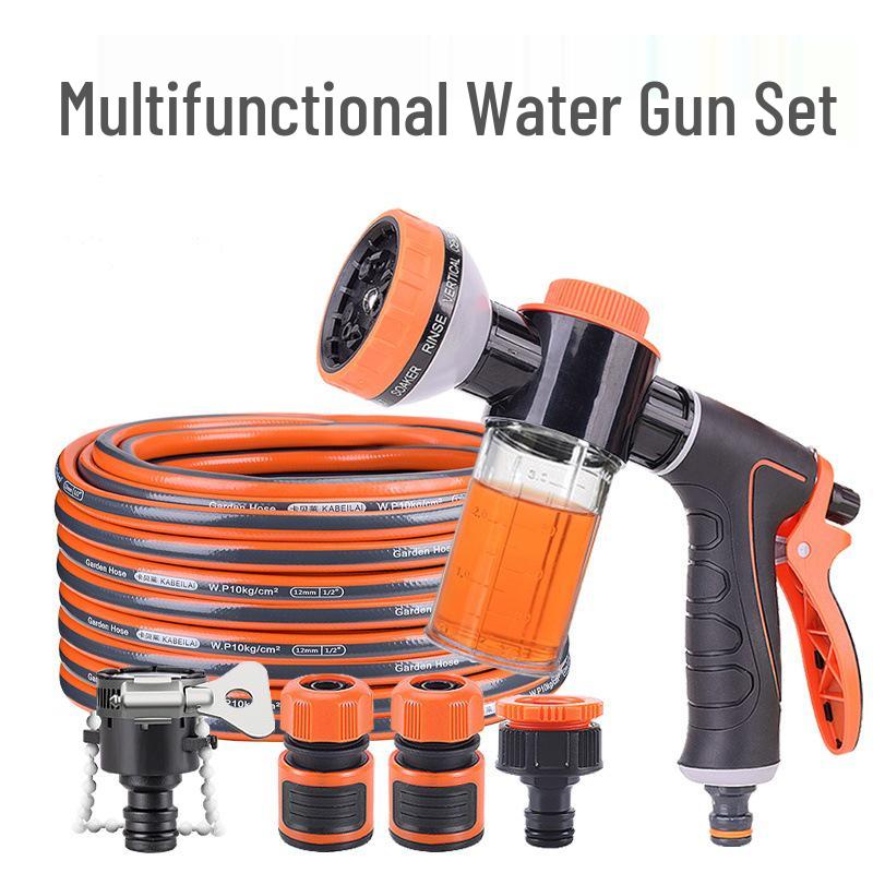 High-Pressure Foam Sprayer Water Gun for Car Wash and Garden Watering